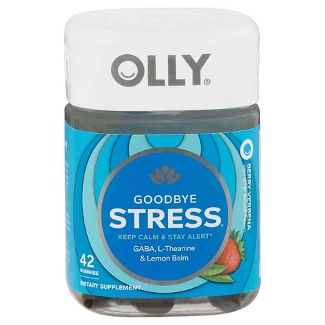 Olly goodbye stress - The OLLY Joy Jar is designed to be refilled and reused to your heart’s content. It’s the perfect pal to our refill pouches—a match made in planet-friendly heaven. Limited edition 100% glass bottle. Holds up to 120 gummies. Subscribe to your favorite OLLY pouches so you never run out. Infinitely refillable, reusable (and recyclable, if you ...